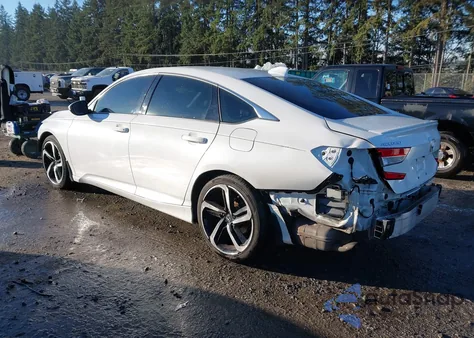 2019 Honda Accord Sport 2.0T z USA, uszkodzony, nr VIN 1HGCV2F38KA005537